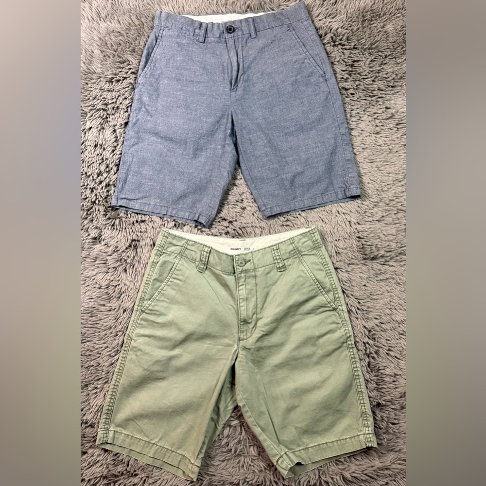 Old Navy Men’s Shorts Size 29 Bundle Lived In Straight Ultimate Slim Flex